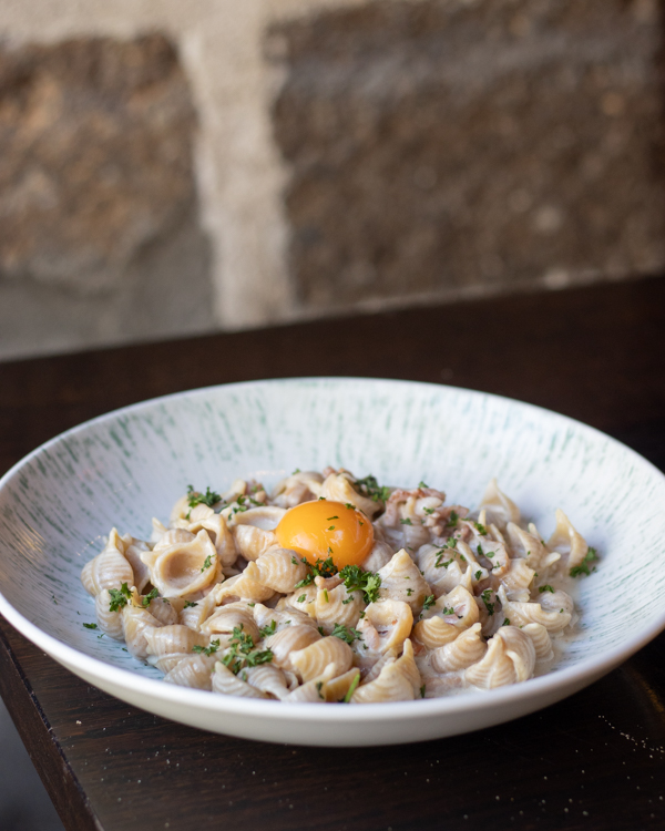 Pasta Alla Crema di Carbonara